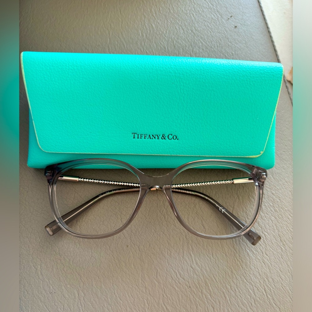 Tiffany diamond point 2168 transparent grey made in Italy 🇮🇹